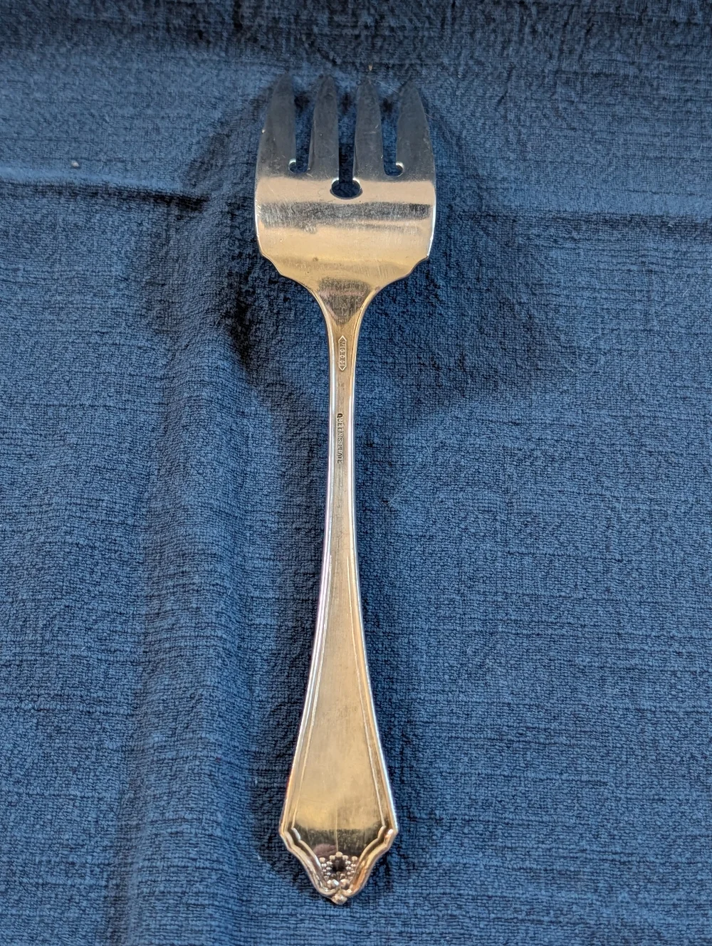 RARE VTG Queen's Plate McGlashan‎ Clarke MG3 Meat Serving Fork 7.75